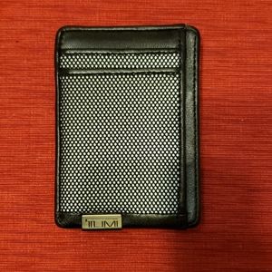 Tumi Men's Leather Money Clip